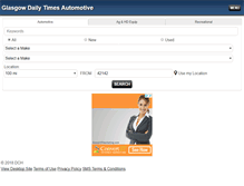 Tablet Screenshot of glasgowdailytimes.autoconx.com