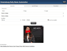 Tablet Screenshot of greensburg.autoconx.com