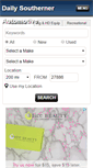 Mobile Screenshot of dailysoutherner.autoconx.com