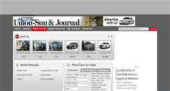 Desktop Screenshot of lockportjournal.autoconx.com