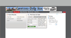 Desktop Screenshot of corsicanadailysun.autoconx.com