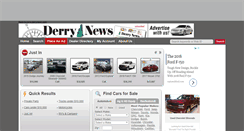 Desktop Screenshot of derrynews.autoconx.com