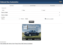 Tablet Screenshot of edmondsun.autoconx.com