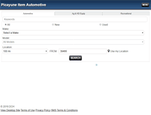 Tablet Screenshot of picayuneitem.autoconx.com
