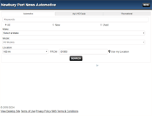 Tablet Screenshot of newburyportnews.autoconx.com