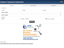 Tablet Screenshot of andovertownsman.autoconx.com