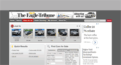 Desktop Screenshot of eagletribune.autoconx.com