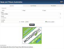 Tablet Screenshot of newstribune.autoconx.com